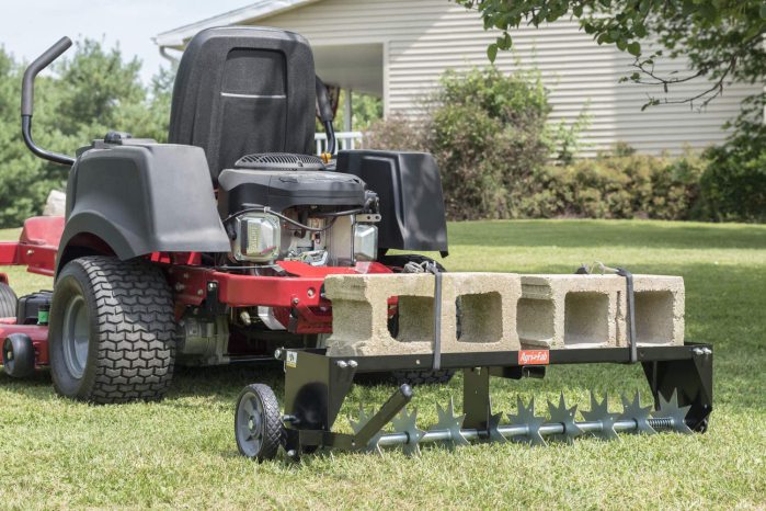 What do I look for in a pull-behind soil aerator